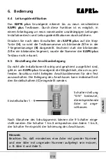 Preview for 14 page of Metz Connect Kapri Plus User Manual