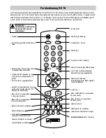 Предварительный просмотр 3 страницы Metz 55TH34 VT Operating Instructions Manual