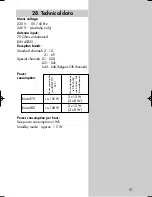 Предварительный просмотр 51 страницы Metz Bristol-72 MF 72TL68 Operating Instructions Manual