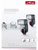 Metz Camera Flash Light Brochure предпросмотр