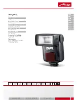 Предварительный просмотр 17 страницы Metz Camera Flash Light Brochure