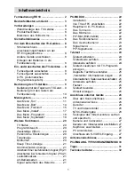 Preview for 3 page of Metz LCD-TV 20 TM 52 Operating Instructions Manual