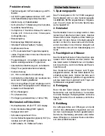 Preview for 8 page of Metz LCD-TV 20 TM 52 Operating Instructions Manual