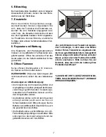 Preview for 9 page of Metz LCD-TV 20 TM 52 Operating Instructions Manual