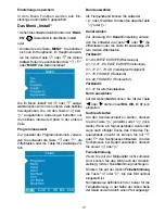 Preview for 19 page of Metz LCD-TV 20 TM 52 Operating Instructions Manual