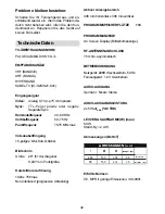 Preview for 34 page of Metz LCD-TV 20 TM 52 Operating Instructions Manual