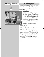 Preview for 16 page of Metz LCD-TV (F)HDTV-set Operating Instructions Manual