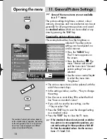 Preview for 18 page of Metz LCD-TV (F)HDTV-set Operating Instructions Manual