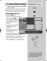 Preview for 21 page of Metz LCD-TV (F)HDTV-set Operating Instructions Manual