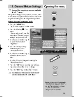 Preview for 23 page of Metz LCD-TV (F)HDTV-set Operating Instructions Manual