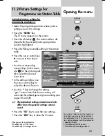 Preview for 25 page of Metz LCD-TV (F)HDTV-set Operating Instructions Manual