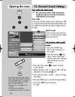 Preview for 30 page of Metz LCD-TV (F)HDTV-set Operating Instructions Manual