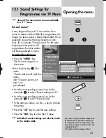 Preview for 33 page of Metz LCD-TV (F)HDTV-set Operating Instructions Manual