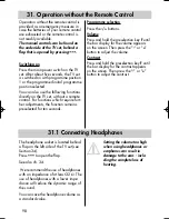 Preview for 98 page of Metz LCD-TV (F)HDTV-set Operating Instructions Manual