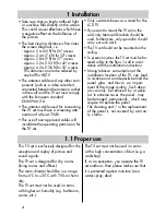 Preview for 4 page of Metz Linea LED 100 Operating Instructions Manual