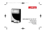 Предварительный просмотр 1 страницы Metz MECABLITZ 34 AF-3 P Operating Instructions Manual