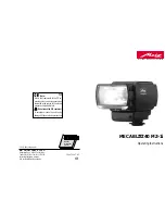 Metz MECABLITZ 40 MZ-1i Operating Instructions Manual preview