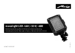 Metz mecalight LED-160 Operating Instruction предпросмотр