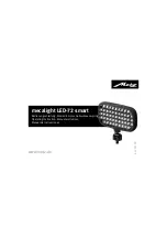 Предварительный просмотр 1 страницы Metz mecalight LED-75 smart Operating Instructions Manual