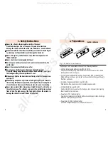 Предварительный просмотр 6 страницы Metz MZ-1 Operating Instructions Manual