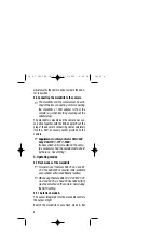 Предварительный просмотр 8 страницы Metz SCA 3602 M4 Manual