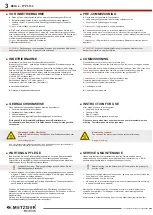 Preview for 4 page of METZGER BETA 2 Technical Manual