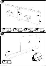 Предварительный просмотр 12 страницы meubar ARUBA DR6 Assembly Instruction Manual