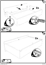 Предварительный просмотр 13 страницы meubar ARUBA DR6 Assembly Instruction Manual