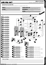 Preview for 23 page of meubar ARUBA W7 Assembly Instruction Manual