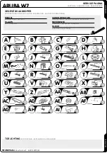 Preview for 24 page of meubar ARUBA W7 Assembly Instruction Manual