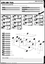 Preview for 12 page of meubar ATELIER TV6 Assembly Instruction Manual