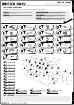 Preview for 20 page of meubar BRISTOL DR6V Assembly Instruction Manual