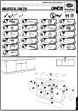 Preview for 1 page of meubar BRISTOL DR7V Assembly Instruction Manual