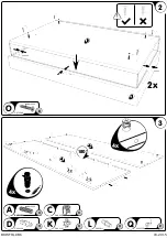 Preview for 3 page of meubar BRISTOL KB6 Assembly Instruction Manual