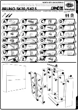 Preview for 1 page of meubar BRUNO SK20 Assembly Instruction Manual