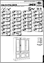 meubar CALCUTTA WV9 Assembly Instruction Manual preview