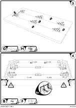 Preview for 3 page of meubar COURTRAI T13BIS Assembly Instruction Manual