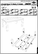 Preview for 1 page of meubar COURTRAI T17BIS Assembly Instruction Manual