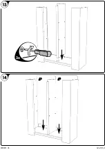 Preview for 8 page of meubar Delhi V1 Display cabinet Assembly Instruction Manual