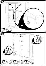 Preview for 12 page of meubar Delhi V1 Display cabinet Assembly Instruction Manual