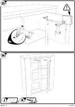 Preview for 14 page of meubar Delhi V1 Display cabinet Assembly Instruction Manual