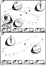 Preview for 2 page of meubar Delhi V2 Display cabinet Assembly Instructions Manual