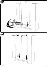 Preview for 8 page of meubar Delhi V2 Display cabinet Assembly Instructions Manual