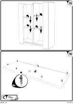 Preview for 9 page of meubar Delhi V2 Display cabinet Assembly Instructions Manual