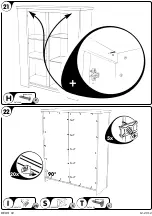 Preview for 12 page of meubar Delhi V2 Display cabinet Assembly Instructions Manual