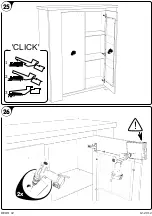 Preview for 14 page of meubar Delhi V2 Display cabinet Assembly Instructions Manual