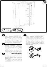 Preview for 15 page of meubar Delhi V2 Display cabinet Assembly Instructions Manual