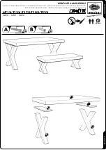 Preview for 1 page of meubar HT1X Assembly Instruction