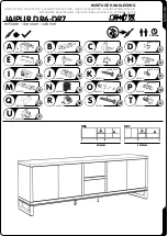 Preview for 1 page of meubar JAIPUR DR6 Assembly Instructions Manual