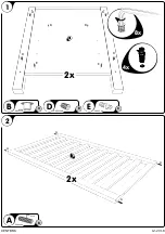 Preview for 2 page of meubar KENT BB6 Assembly Instruction Manual